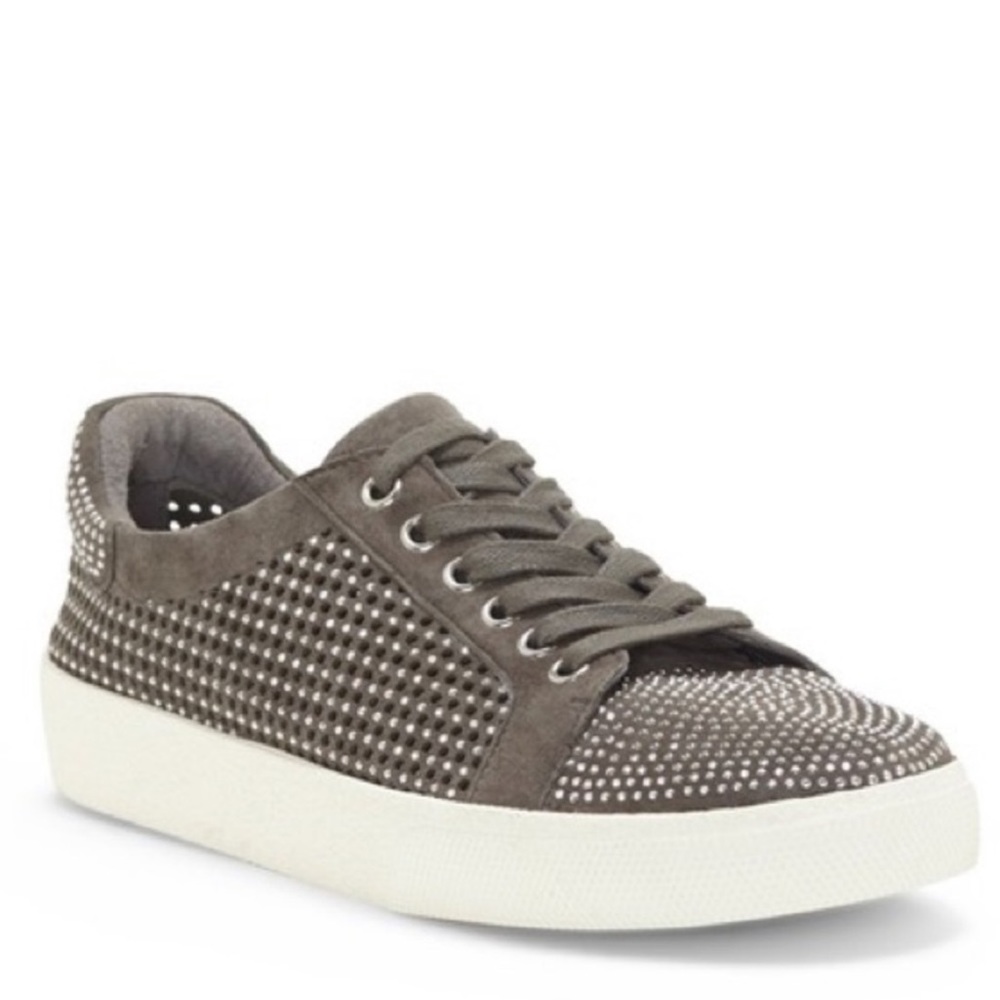 Vince Camuto Grey Chenta Studded Sneaker